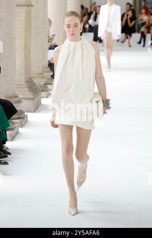 Milan, Italien. 20 septembre 2024. Piste SPORTMAX printemps/été 2025 pendant la Fashion week de Milan le 2024 septembre - Milan, Italie 20/09/2024 crédit : dpa/Alamy Live News Banque D'Images
