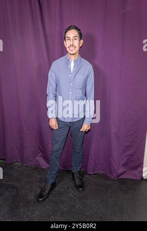 Burbank, États-Unis. 20 septembre 2024. L'acteur Richard Manriquez assiste à la première de 'A Fundamental Right to Choice' au Taylor Acting Studio, Burbank, CA, 20 septembre 2024 crédit : Eugene Powers/Alamy Live News Banque D'Images