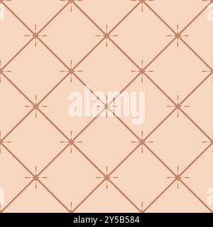 Motif en losange géométrique subtil Illustration de Vecteur