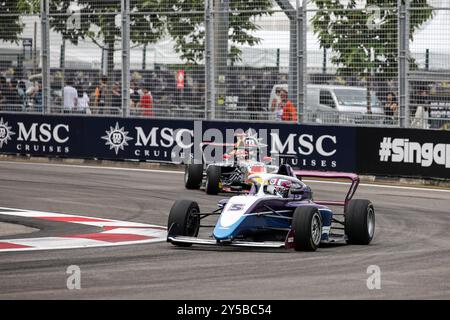 F1 Academy du 20 au 22 septembre 2024 sur le circuit Marina Bay, in, Singapour. , . Singapour - photo Xavi Bonilla/DPPI crédit : DPPI Media/Alamy Live News Banque D'Images