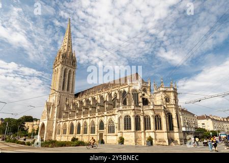 Eglise Saint-Pierre, Caen, basse-Normandie, France Banque D'Images