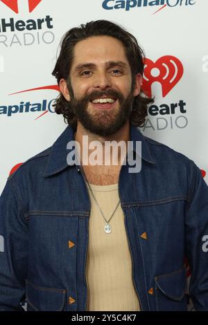 Thomas Rhett en présence pour le festival de musique iHeartRadio 2024 - VENDREDI, T-Mobile Arena, Las Vegas, NV, 20 septembre, 2024. photo par : Collection JA/Everett Banque D'Images