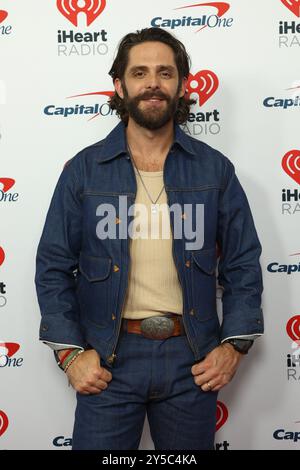 Thomas Rhett en présence pour le festival de musique iHeartRadio 2024 - VENDREDI, T-Mobile Arena, Las Vegas, NV, 20 septembre, 2024. photo par : Collection JA/Everett Banque D'Images