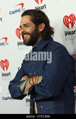 Thomas Rhett en présence pour le festival de musique iHeartRadio 2024 - VENDREDI, T-Mobile Arena, Las Vegas, NV, 20 septembre, 2024. photo par : Collection JA/Everett Banque D'Images