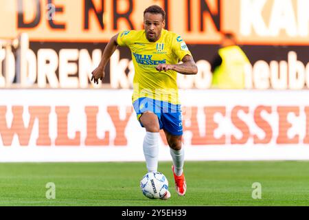 Waalwijk, pays-Bas. 21 septembre 2024. WAALWIJK, PAYS-BAS - 21 SEPTEMBRE : Liam van Gelderen du RKC Waalwijk court avec le ballon lors du match néerlandais Eredivisie entre le RKC Waalwijk et le Sparta Rotterdam au Mandemakers Stadion le 21 septembre 2024 à Waalwijk, pays-Bas. (Photo de Joris Verwijst/Orange Pictures) crédit : Orange pics BV/Alamy Live News Banque D'Images