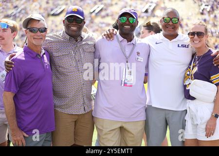 Baton Rouge, États-Unis. 21 septembre 2024. Lors d'un match de football universitaire au Tiger Stadium le samedi 21 septembre 2024 à Baton Rouge, Louisiane. (Photo de Peter G. Forest/Sipa USA) crédit : Sipa USA/Alamy Live News Banque D'Images