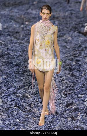 Milan, Italie. 21 septembre 2024. Piste DIESEL printemps/été 2025 pendant la semaine de la mode de Milan le 2024 septembre - Milan, Italie 21/09/2024 crédit : dpa/Alamy Live News Banque D'Images