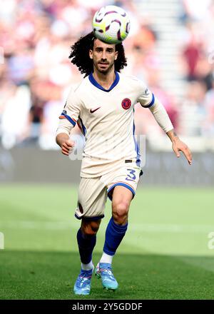 Londres, Royaume-Uni. 21 septembre 2024. Marc Cucurella de Chelsea lors du match de premier League au stade de Londres. Le crédit photo devrait se lire : Paul Terry/Sportimage crédit : Sportimage Ltd/Alamy Live News Banque D'Images