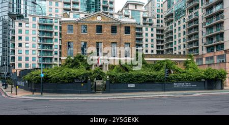 Maison du Nouveau-Brunswick à Vauxhall, Londres, Angleterre Banque D'Images