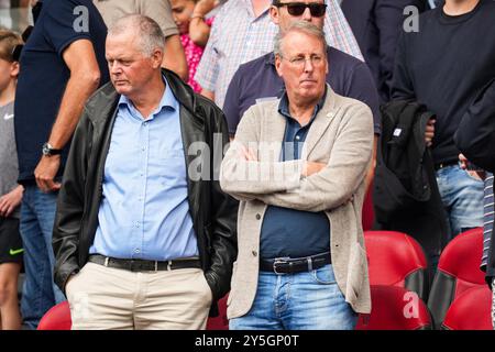 Rotterdam, pays-Bas. 22 septembre 2024. Rotterdam - Chris Woerts lors de la sixième manche de la saison Eredivisie 2024/2025. Le match se déroule entre Feyenoord et NAC Breda au Stadion Feijenoord de Kuip le 22 septembre 2024 à Rotterdam, aux pays-Bas. Crédit : Box to Box Pictures/Alamy Live News Banque D'Images