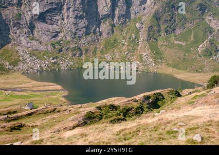 Lac d'Espingo, Bagnères-de-Luchon, haute-Garonne (31), région Occitanie, France Banque D'Images
