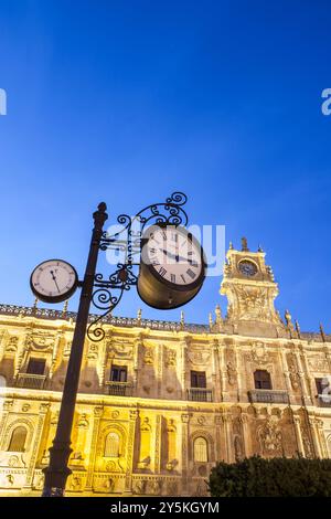 Hôtel Parador de San Marcos, Leon, Chemin de Saint-Jacques de Compostelle, Leon, Espagne Banque D'Images