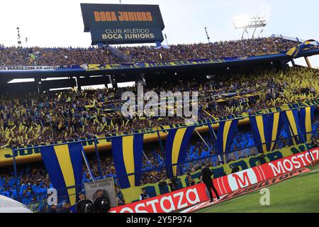 Buenos Aires, 21.09.2024 : de Boca Juniors / River plate lors du match pour la Ligue Argentine au stade la Bombonera (photo : Néstor J. Beremblum) Banque D'Images