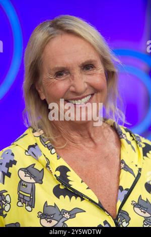 Cologne, Deutschland. 21 juin 2018. PHOTO ARCHIVE : Diana Koerner aura 80 ans le 24 septembre 2024, Diana KOERNER, Körner, actrice, portrait, portrait, image unique recadrée, motif unique, invité dans l'émission 'Dingsda', émission télévisée, enregistrée le 21 juin 2018 à Cologne, Â crédit : dpa/Alamy Live News Banque D'Images