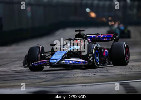 Singapour, Singapour. 22 septembre 2024. #31 Esteban Ocon (FRA, BWT Alpine F1 Team), Grand Prix de F1 de Singapour au Marina Bay Street circuit le 22 septembre 2024 à Singapour, Singapour. (Photo de HOCH Zwei) crédit : dpa/Alamy Live News Banque D'Images