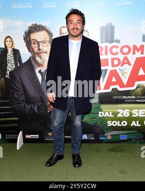 Milan, Photocall du film 'Ricomincio da Taaac' - Renato Avallone Banque D'Images