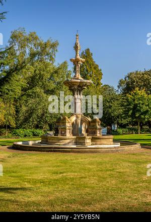 Fontaine Hitchman à Jephson Gardens, Leamington Spa, Warwickshire Royaume-Uni. Banque D'Images