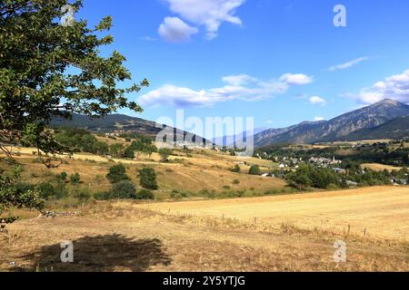 Paysage de montagne à la Cabanasse, Occitanie en France Banque D'Images