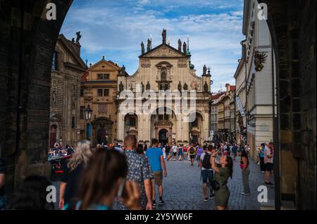 Rassemblement de Salvator à Prague Banque D'Images