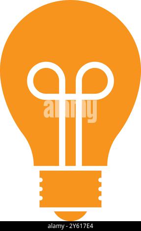 icône d'illustration de vecteur d'ampoule conception de symbole Illustration de Vecteur