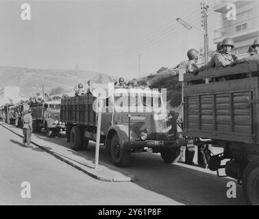 TREMBLEMENT DE TERRE ZONE AGADIR 3 MARS 1960 Banque D'Images