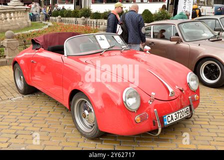 Porsche 356 Speedster Replica voiture allemande à la Sofia Retro Cars Parade à Sofia Bulgarie, Europe de l'est, Balkans, UE Banque D'Images