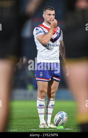 Wakefield, Angleterre. 21 septembre 2024 - Max Jowitt de Wakefield Trinity. Rugby League Betfred Championship, Wakefield Trinity vs Barrow Raiders au DIY Kitchens Stadium, Wakefield, Royaume-Uni Dean Williams Banque D'Images