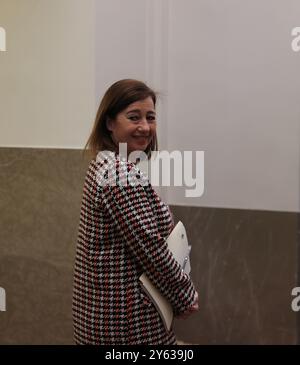 Madrid, 27/02/2024. Séance plénière au Congrès des députés. Photo : Jaime García. Archdc. Crédit : album / Archivo ABC / Jaime García Banque D'Images