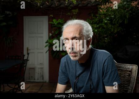 Madrid, 12/07/2023. Entretien avec Fernando Trueba pour la première de 'They Shot the pianist'. Photo : Ignacio Gil. ARCHDC. Crédit : album / Archivo ABC / Ignacio Gil Banque D'Images