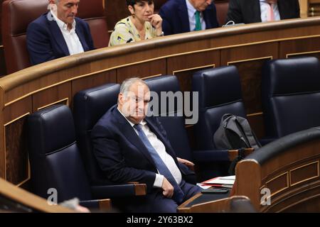 Madrid, 26/06/2024. Session plénière du Congrès des députés. Session de contrôle gouvernementale. Photo : Jaime García. ARCHDC. Crédit : album / Archivo ABC / Jaime García Banque D'Images