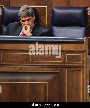 Madrid, 26/06/2024. Session plénière du Congrès des députés. Session de contrôle gouvernementale. Photo : Jaime García. ARCHDC. Crédit : album / Archivo ABC / Jaime García Banque D'Images