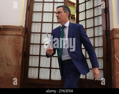 Madrid, 26/06/2024. Session plénière du Congrès des députés. Session de contrôle gouvernementale. Photo : Jaime García. ARCHDC. Crédit : album / Archivo ABC / Jaime García Banque D'Images