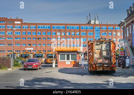 BSR Betriebshof, Forckenbeckstraße, Wilmersdorf, Berlin, Deutschland *** BSR Depot, Forckenbeckstraße, Wilmersdorf, Berlin, Allemagne Banque D'Images