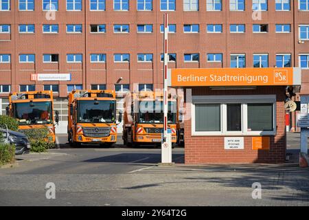 BSR Betriebshof, Forckenbeckstraße, Wilmersdorf, Berlin, Deutschland *** BSR Depot, Forckenbeckstraße, Wilmersdorf, Berlin, Allemagne Banque D'Images