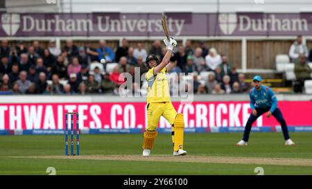 Chester le Street le mardi 24 septembre 2024.Steven Smith de l'Australie lors du match Metro Bank One Day Series entre l'Angleterre et l'Australie au Seat unique Riverside, Chester le Street le mardi 24 septembre 2024. (Photo : Chris Booth | mi News) crédit : MI News & Sport /Alamy Live News Banque D'Images