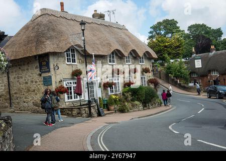 Chalets Raymond Boswell Banque D'Images