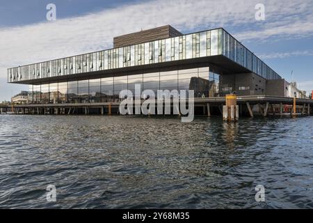 New Playhouse ou Skuespilhuset, Royal Theatre, Kvaesthusbro, Copenhague, Danemark, Europe Banque D'Images