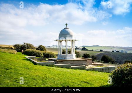 Le Chattri War Memorial, Brighton, Sussex, Royaume-Uni. Banque D'Images