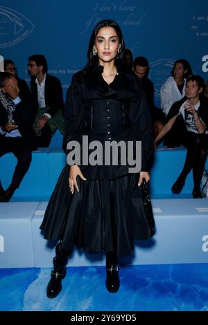 Paris, France. 24 septembre 2024. Sonam Kapoor assiste au défilé CHRISTIAN DIOR printemps/été 2025 lors de la Fashion week de Paris le 2024 septembre - Paris, France, 24/09/2024 crédit : dpa/Alamy Live News Banque D'Images
