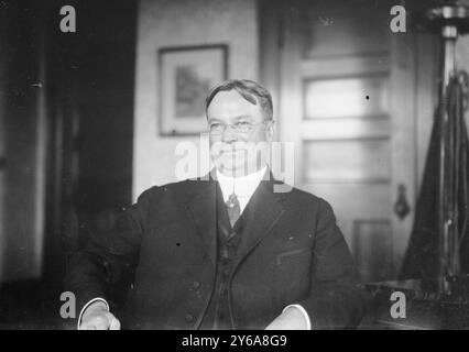 Hiram Johnson, négatifs en verre, 1 négatif : verre ; ou plus petit. Banque D'Images