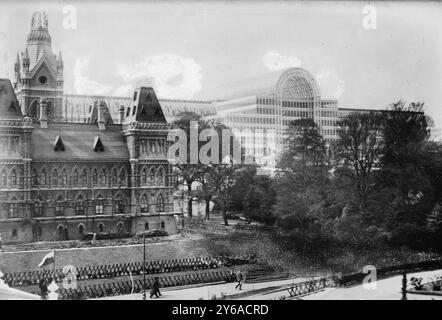 Festival of Empire, Crystal Palace, 1911 ; Parlement canadien, 1911, négatifs en verre, 1 négatif : verre ; ou plus petit. Banque D'Images