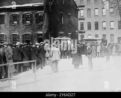 Lowell, Mass. - attaquants avant LE MOULIN MERRIMACK, entre environ 1910 et environ 1915, Lowell, masse, négatifs verre, 1 négatif : verre; 5 x 7 pouces ou plus petit. Banque D'Images