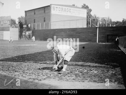 Allemagne Schaefer, Washington Al (baseball), 1912., Wash, Baseball, négatifs en verre, 1 négatif : verre ; ou plus petit. Banque D'Images