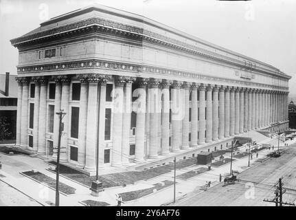 Albany State Education Bldg., photo montre le bâtiment du Département de l'éducation de l'État de New York à Albany, qui a été inauguré le 17 octobre 1912. L'architecte du bâtiment était Henry Hornbostel., entre environ 1910 et environ 1915, négatifs en verre, 1 négatif : verre ; 5 x 7 po. ou plus petit. Banque D'Images