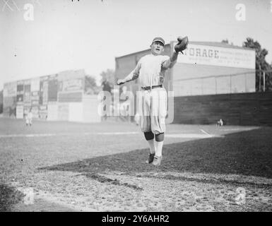 Allemagne Schaefer, Washington Al (baseball), 1913, négatifs en verre, 1 négatif : verre; 5 x 7 pouces ou plus petit. Banque D'Images