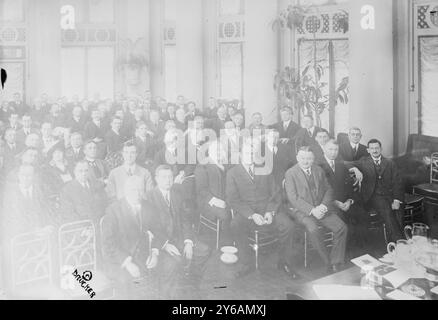 Cadres de la Ligue nationale (baseball), 1913 déc. 10, négatifs en verre, 1 négatif : verre ; 5 x 7 po. ou plus petit. Banque D'Images