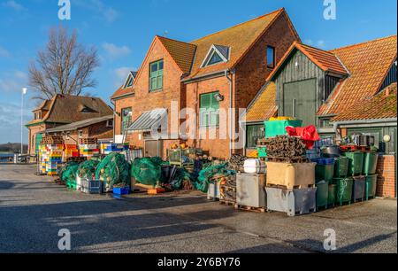 Paysage autour de Maasholm, une municipalité du Schleswig-Holstein, dans le nord de l'Allemagne Banque D'Images