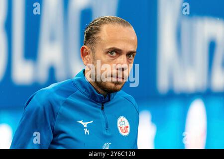 Rostock, Deutschland 24. Septembre 2024 : 3. Liga - 2024/2025 - FC Hansa Rostock v. SpVgg Unterhaching Im Bild : Adrien Lebeau (Hansa Rostock) /// la réglementation DFB interdit toute utilisation de photographies comme séquences d'images et/ou quasi-vidéo. /// Banque D'Images