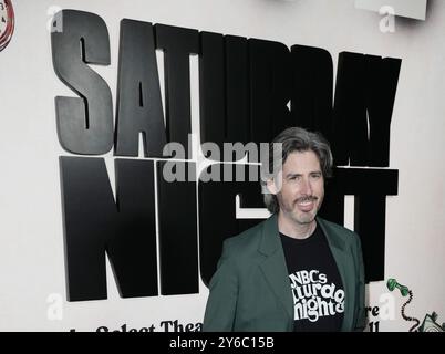 Jason Reitman arrive à la projection de Sony SATURDAY NIGHT Los Angeles qui se tient au Vista Theatre de Los Angeles, CA, le mardi 24 septembre 2024. (Photo de Sthanlee B. Mirador/Sipa USA) Banque D'Images