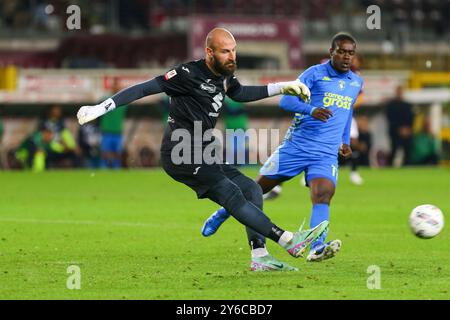 Vanja Milinković-Savić du Torino FC lors du match de la Coppa Italia entre le Torino FC et l'Empoli FC au stade olympique Grande Torino le 24 septembre 20 Banque D'Images